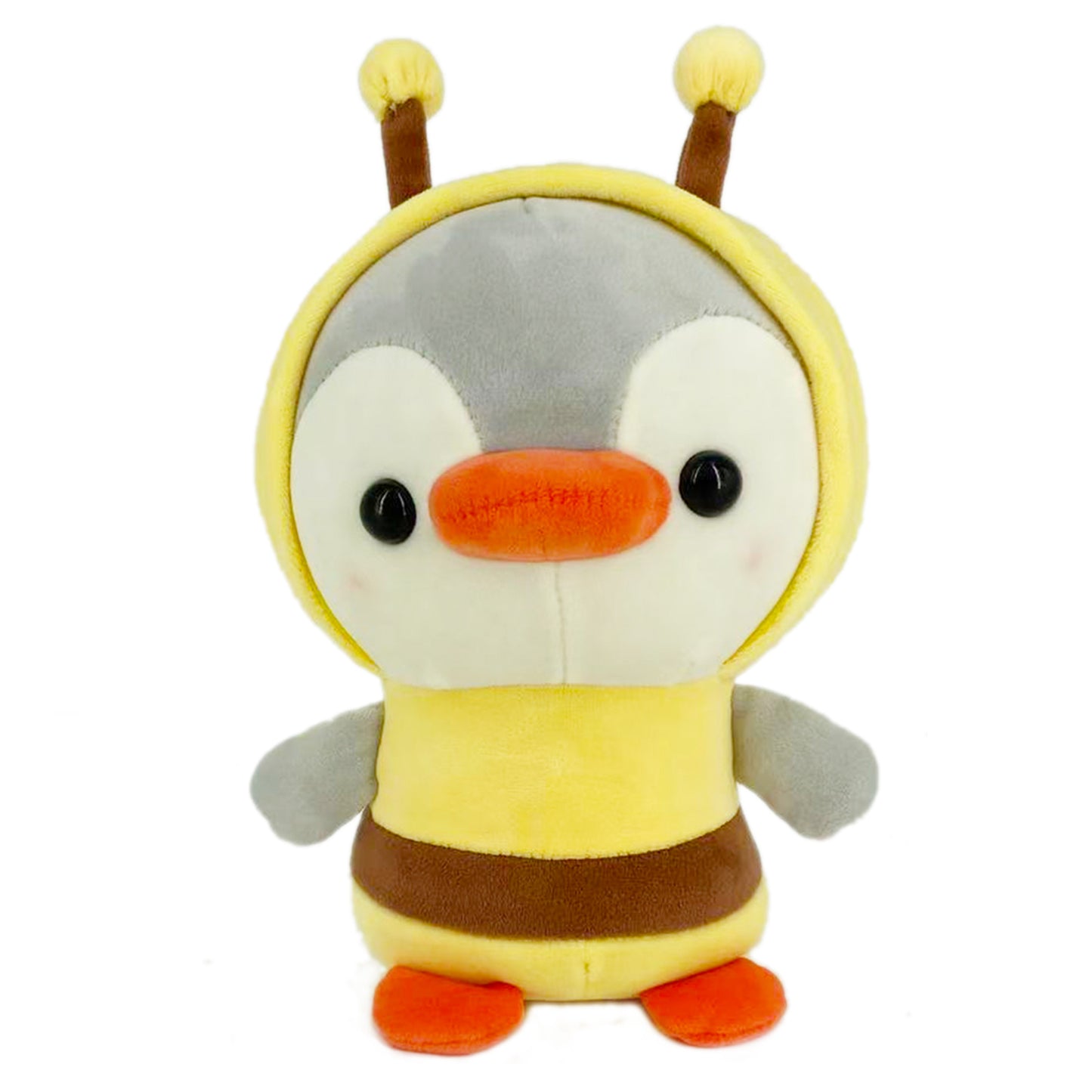 10‘’ Penguin-Bee Plush Kawaii Stuffed Animal, Animal Plush Toys Penguin Wearing Bee Costume Plushies, Cute Animal Doll Gift for Kids, Girls, Birthday, Valentines, Christmas