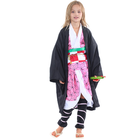 Antbutler Girls Anime Cosplay Costume Kimono Outfit Halloween Cosplay Outfits Full Set for Girls and Women…