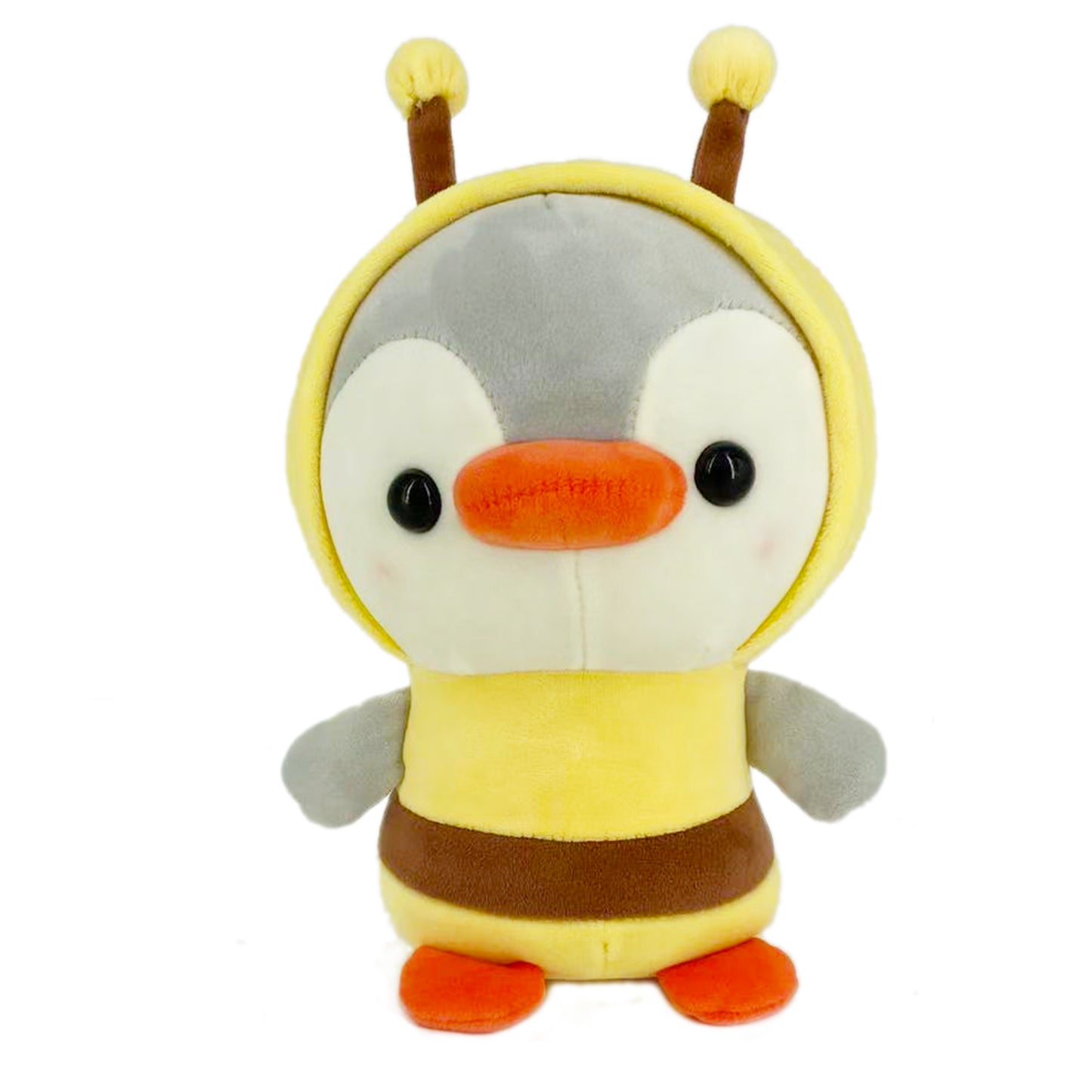 10‘’ Penguin-Bee Plush Kawaii Stuffed Animal, Animal Plush Toys Penguin Wearing Bee Costume Plushies, Cute Animal Doll Gift for Kids, Girls, Birthday, Valentines, Christmas